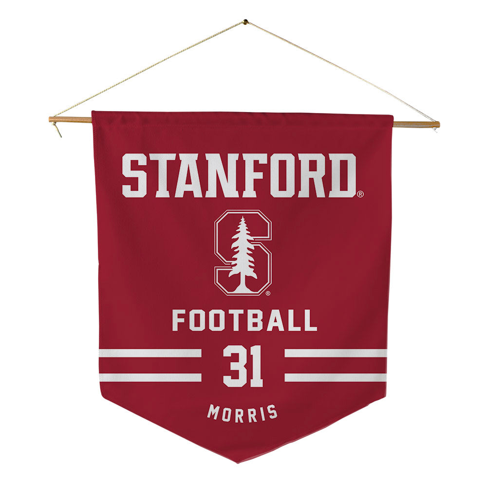Stanford - NCAA Football : Aaron Morris - Pennant - 18" x 21"-0