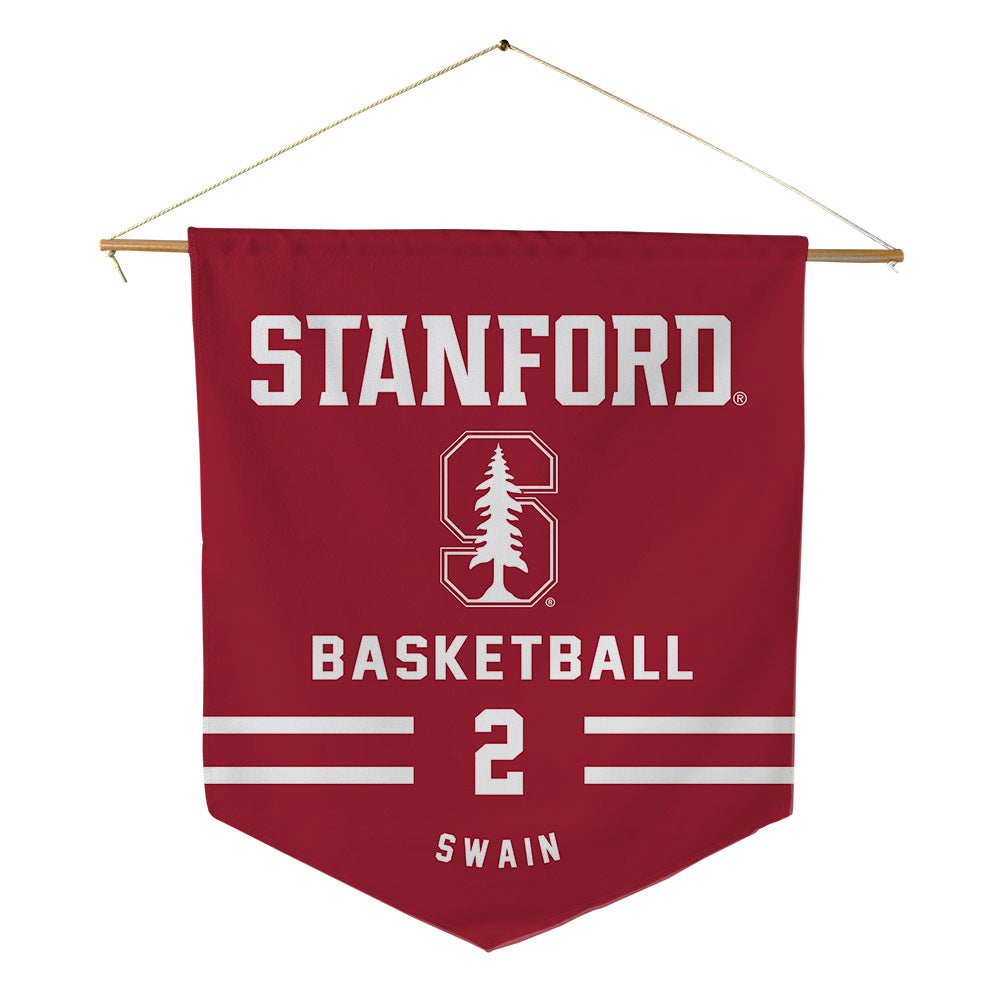 Stanford - NCAA Women's Basketball : Hailee Swain - Pennant - 18" x 21"-0