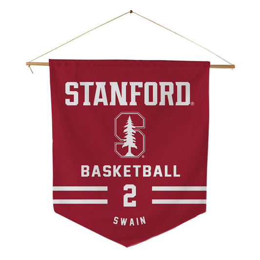 Stanford - NCAA Women's Basketball : Hailee Swain - Pennant - 18" x 21"-0
