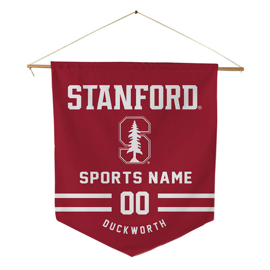 Stanford - NCAA Football : Jack Duckworth - Pennant - 18" x 21"-0