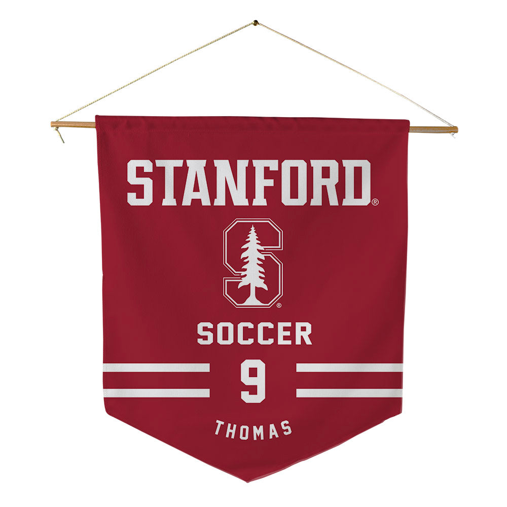 Stanford - NCAA Women's Soccer : Jaden Thomas - Pennant - 18" x 21"-0