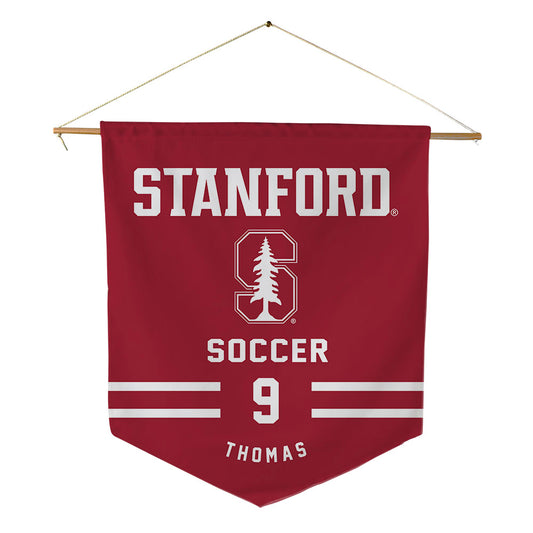 Stanford - NCAA Women's Soccer : Jaden Thomas - Pennant - 18" x 21"-0