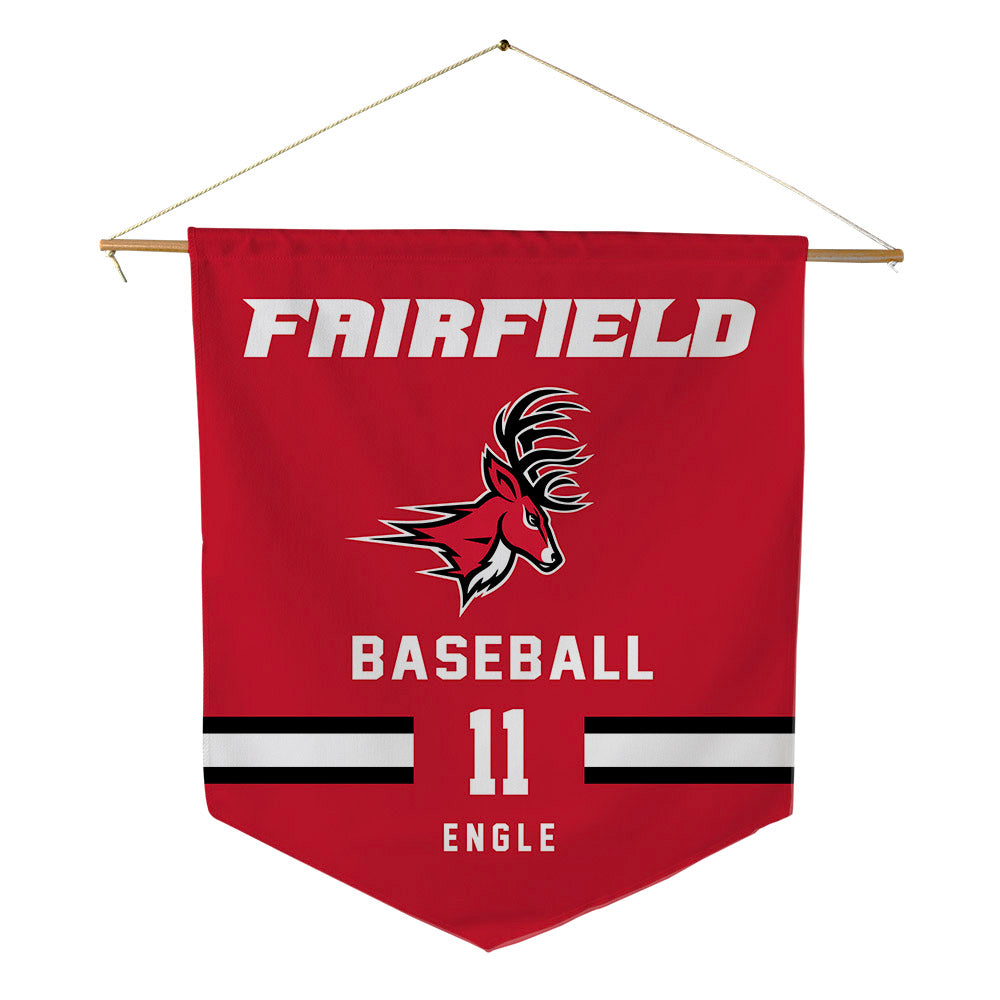 Fairfield - NCAA Baseball : Harrison Engle - Pennant - 18" x 21"-0
