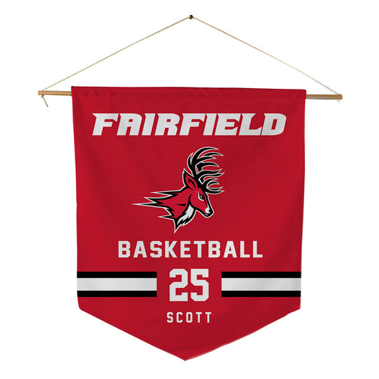 Fairfield - NCAA Women's Basketball : Sydni Scott - Pennant - 18" x 21"-0