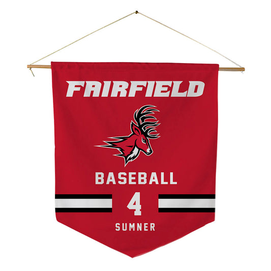 Fairfield - NCAA Baseball : Tyson Sumner - Pennant - 18" x 21"-0