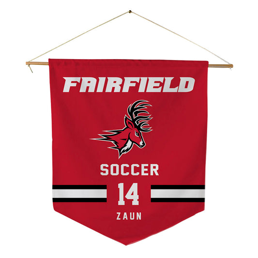 Fairfield - NCAA Women's Soccer : Payton Zaun - Pennant - 18" x 21"-0