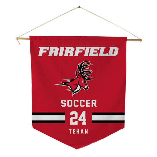 Fairfield - NCAA Women's Soccer : Krista Tehan - Pennant - 18" x 21"-0