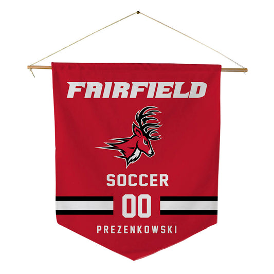 Fairfield - NCAA Women's Soccer : Leah Prezenkowski - Pennant - 18" x 21"-0