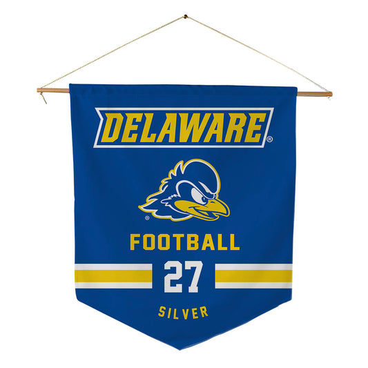 Delaware - NCAA Football : Jo Silver - Pennant - 18" x 21"-0