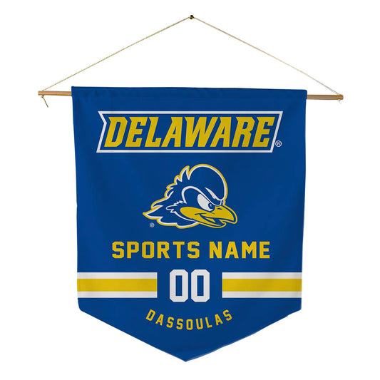 Delaware - NCAA Women's Lacrosse : Ellie Dassoulas - Pennant - 18" x 21"-0