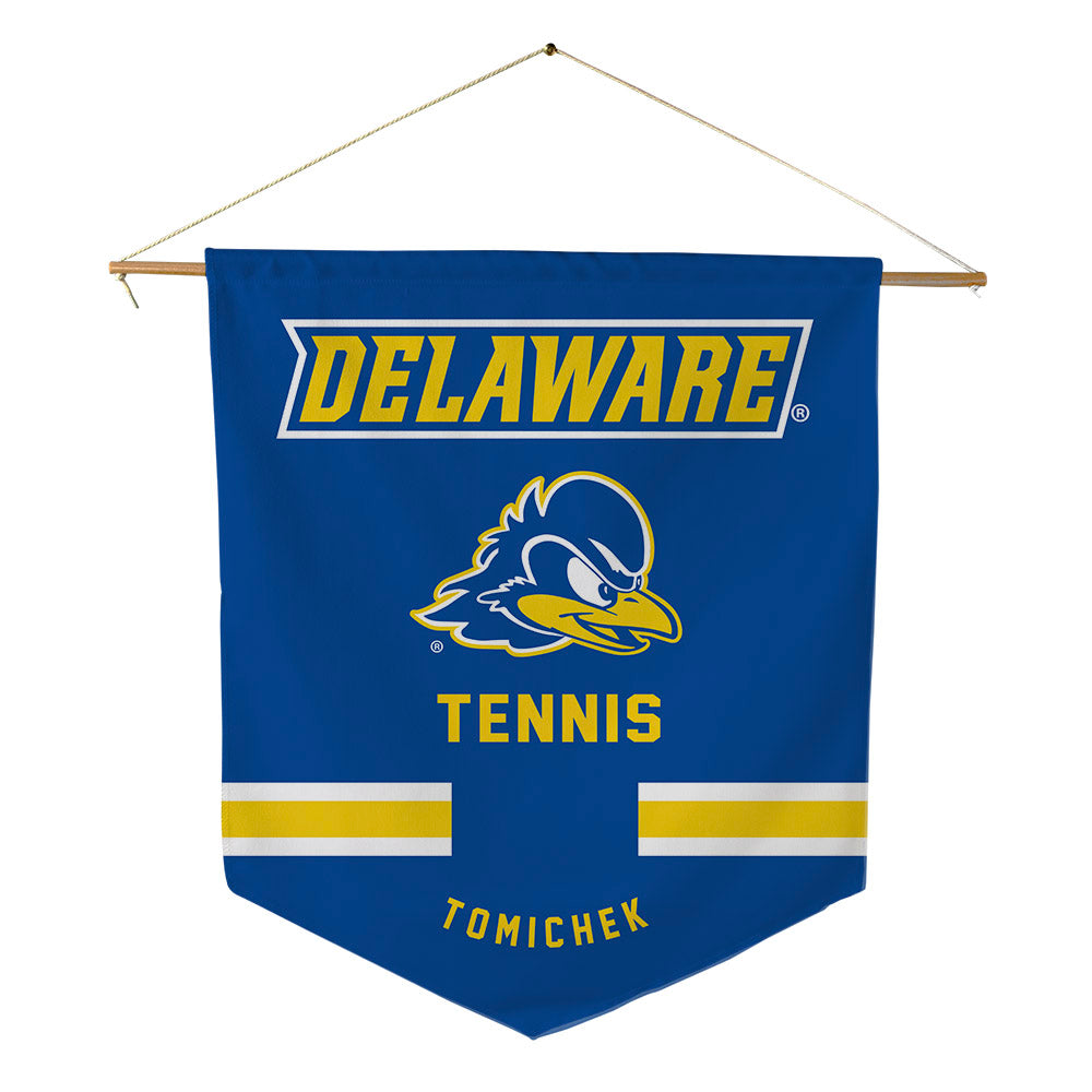 Delaware - NCAA Women's Tennis : Payton Tomichek - Pennant - 18" x 21"-0
