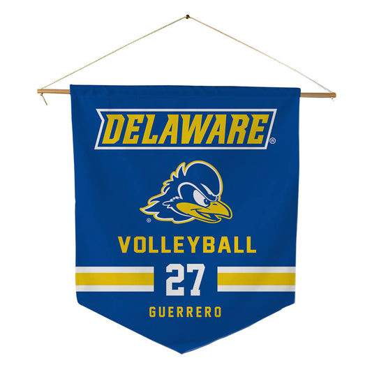 Delaware - NCAA Women's Volleyball : Berenice Guerrero - Pennant - 18" x 21"-0