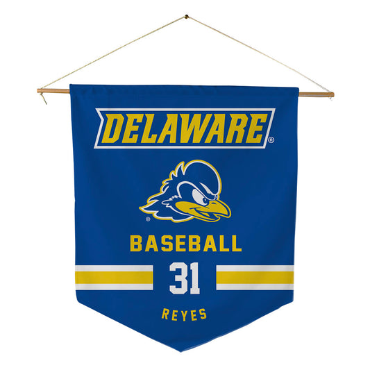Delaware - NCAA Baseball : Matthew Reyes - Pennant - 18" x 21"-0