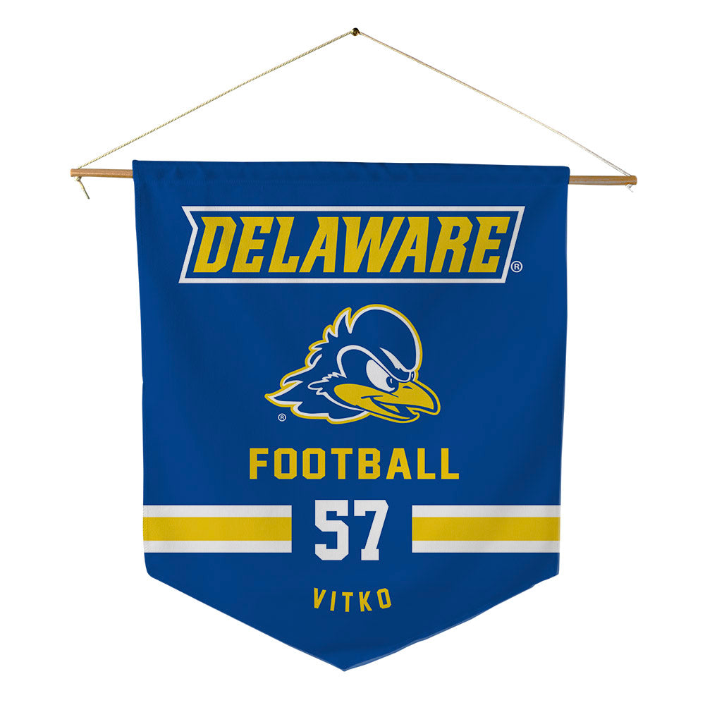 Delaware - NCAA Football : Noah Vitko - Pennant - 18" x 21"-0