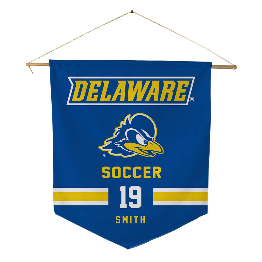Delaware - NCAA Men's Soccer : Sean Smith - Pennant - 18" x 21"-0