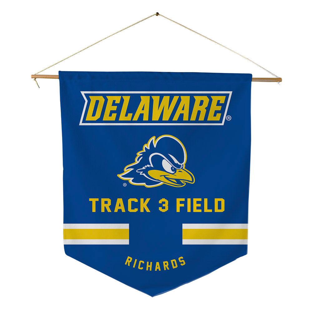 Delaware - NCAA Women's Track & Field : Catherine Richards - Pennant - 18" x 21"-0