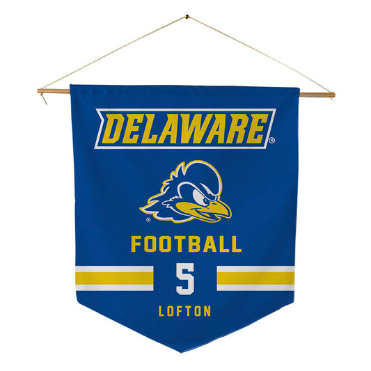 Delaware - NCAA Football : Da'Wain Lofton - Pennant - 18" x 21"-0