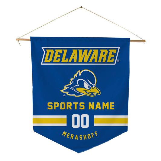 Delaware - NCAA Women's Field Hockey : Kristi Merashoff - Pennant - 18" x 21"-0