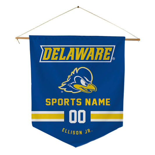 Delaware - NCAA Football : Viron Ellison Jr. - Pennant - 18" x 21"-0
