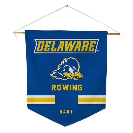 Delaware - NCAA Women's Rowing : Lauren Hart - Pennant - 18" x 21"-0