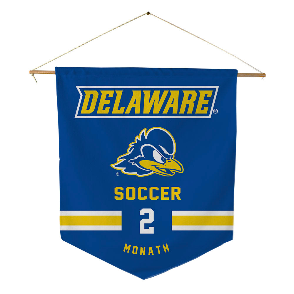 Delaware - NCAA Men's Soccer : Rich Monath - Pennant - 18" x 21"-0