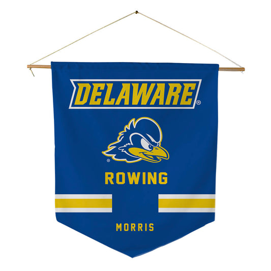 Delaware - NCAA Women's Rowing : Leila Morris - Pennant - 18" x 21"-0