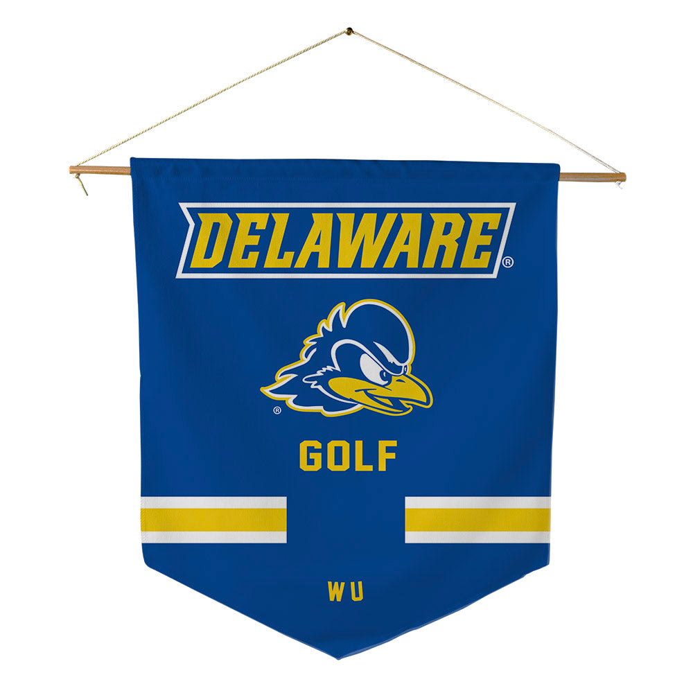 Delaware - NCAA Men's Golf : Cheng-En Wu - Pennant - 18" x 21"-0
