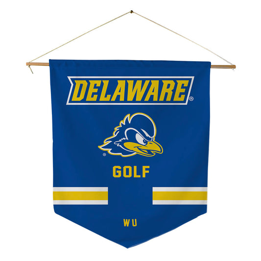 Delaware - NCAA Men's Golf : Cheng-En Wu - Pennant - 18" x 21"-0