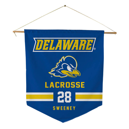 Delaware - NCAA Women's Lacrosse : Madison Sweeney - Pennant - 18" x 21"-0
