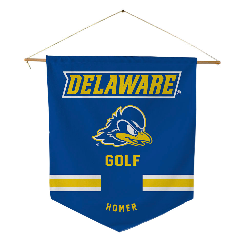 Delaware - NCAA Men's Golf : Matthew Homer - Pennant - 18" x 21"-0
