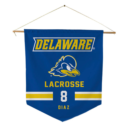 Delaware - NCAA Women's Lacrosse : Ava Diaz - Pennant - 18" x 21"-0