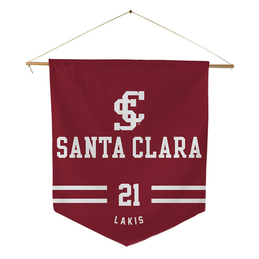 SCU - NCAA Women's Water Polo : Lia Lakis - Pennant - 18" x 21"-0