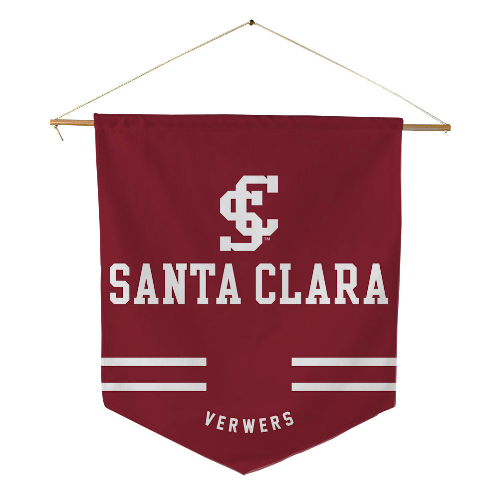 SCU - NCAA Men's Golf : Kasper Verwers - Pennant - 18" x 21"-0