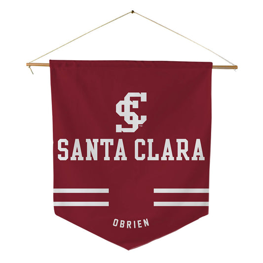SCU - NCAA Women's Tennis : Alexandra Obrien - Pennant - 18" x 21"-0