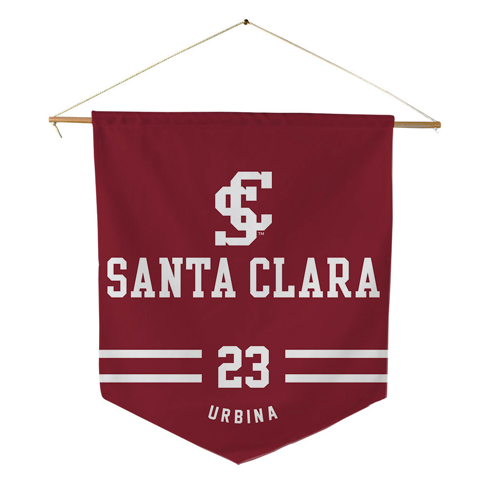 SCU - NCAA Beach Volleyball : Alexandra Urbina - Pennant - 18" x 21"-0