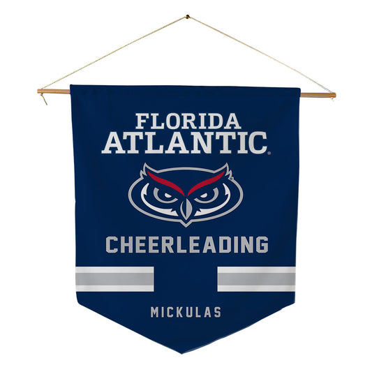FAU - NCAA Cheerleading : Emily Mickulas - Pennant - 18" x 21"-0