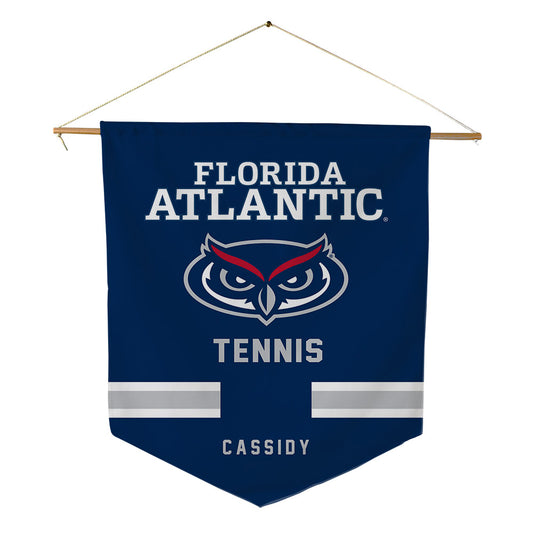 FAU - NCAA Women's Tennis : Lucia Cassidy - Pennant - 18" x 21"-0