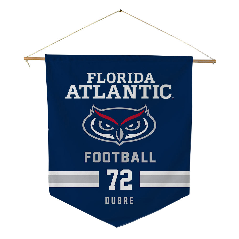 FAU - NCAA Football : Ovie Dubre - Pennant - 18" x 21"-0