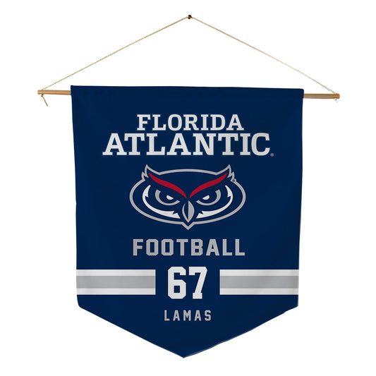 FAU - NCAA Football : Andre Lamas - Pennant - 18" x 21"-0