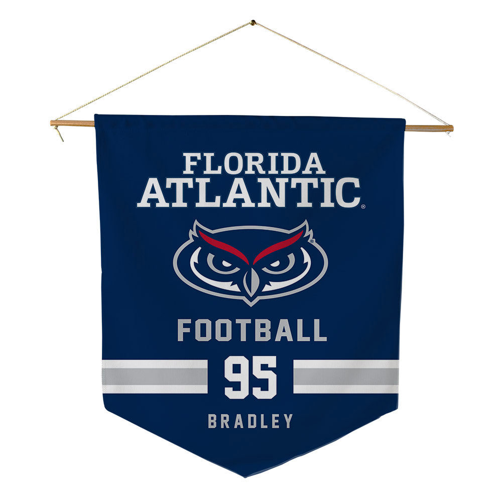 FAU - NCAA Football : Marlon Bradley - Pennant - 18" x 21"-0