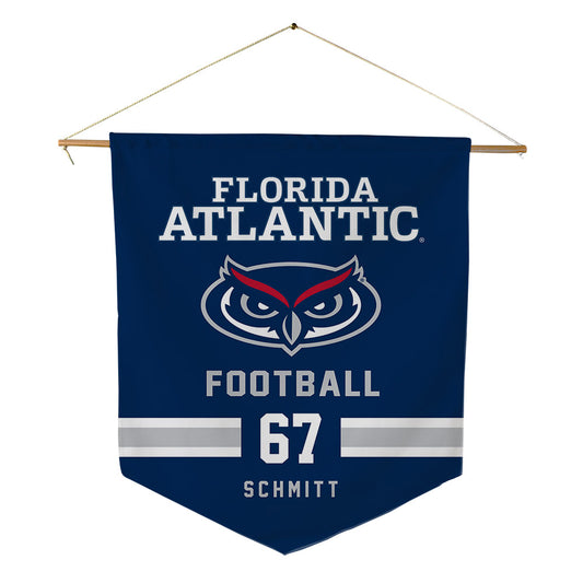FAU - NCAA Football : Alejandro Schmitt - Pennant - 18" x 21"-0