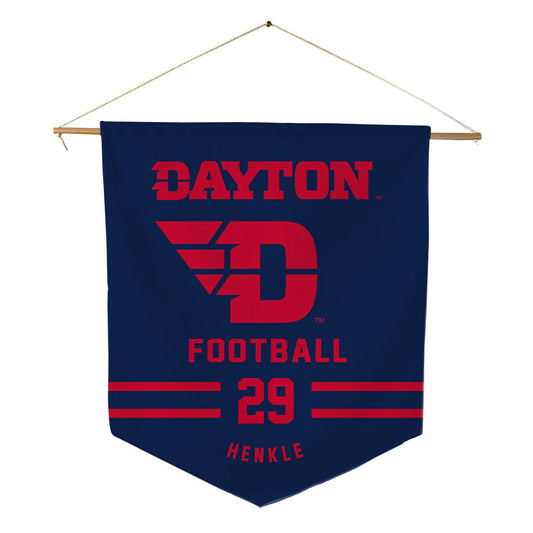 Dayton - NCAA Football : Trevor Henkle - Pennant - 18" x 21"-0