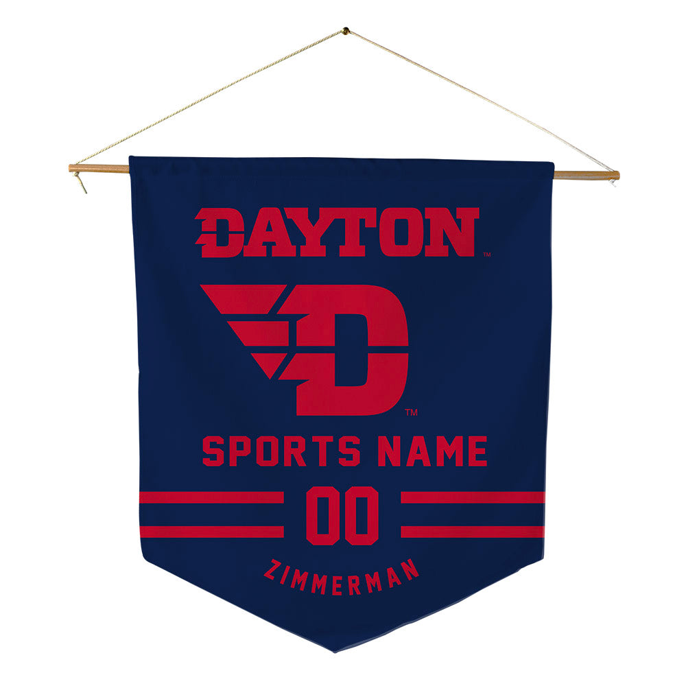 Dayton - NCAA Baseball : Jack Zimmerman - Pennant - 18" x 21"-0