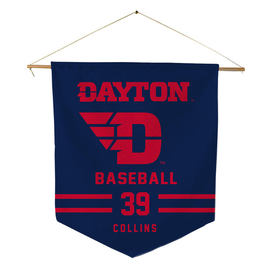 Dayton - NCAA Baseball : Lucas Collins - Pennant - 18" x 21"-0