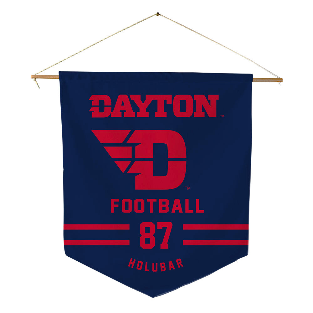 Dayton - NCAA Football : Brevin Holubar - Pennant - 18" x 21"-0