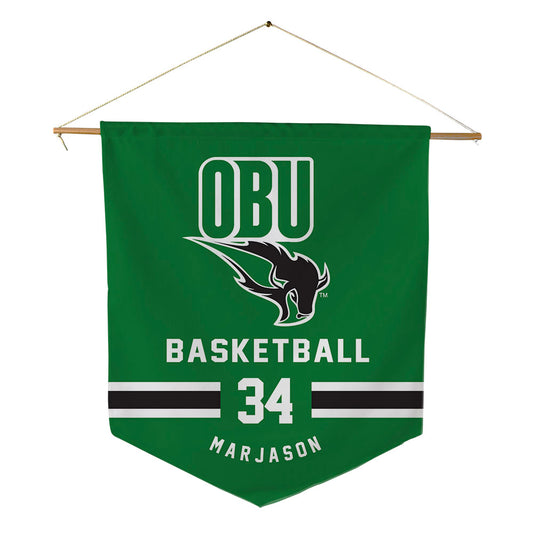 OKBU - NCAA Women's Basketball : Aubrey Marjason - Pennant - 18" x 21"-0