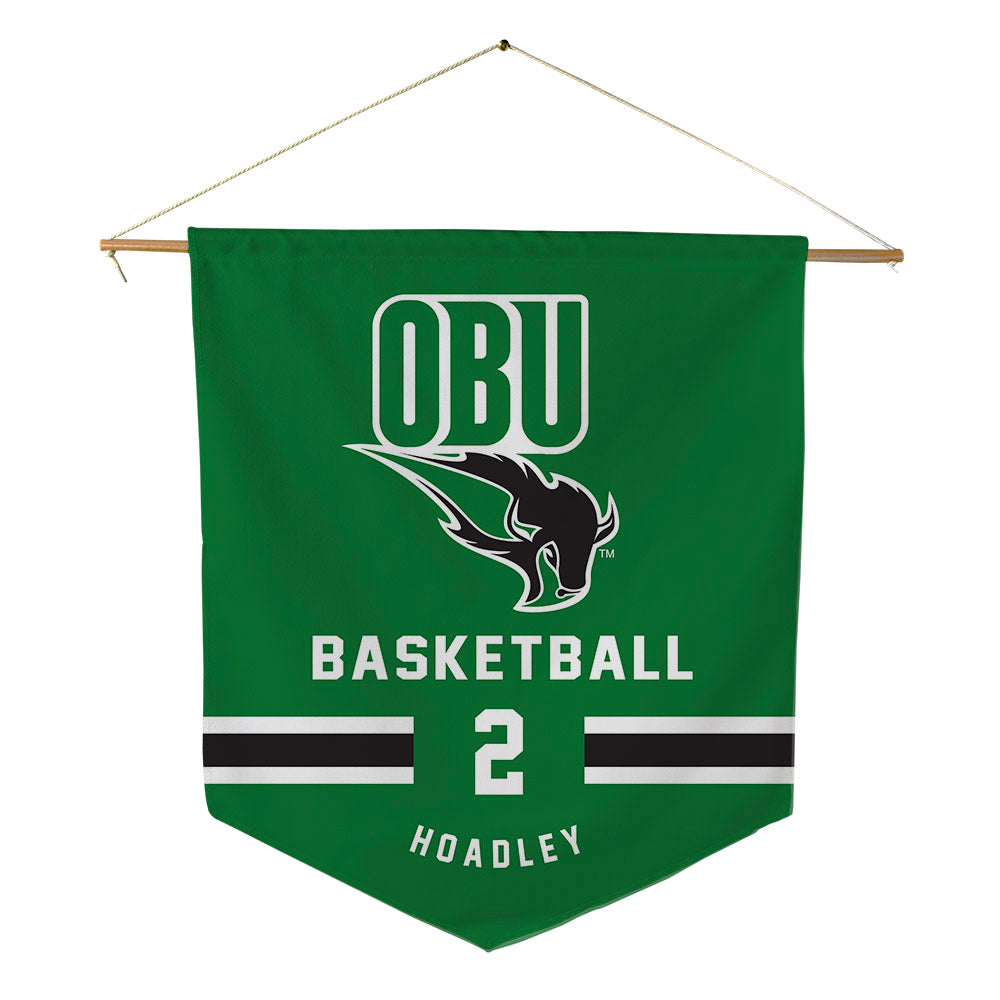 OKBU - NCAA Women's Basketball : Reese Hoadley - Pennant - 18" x 21"-0
