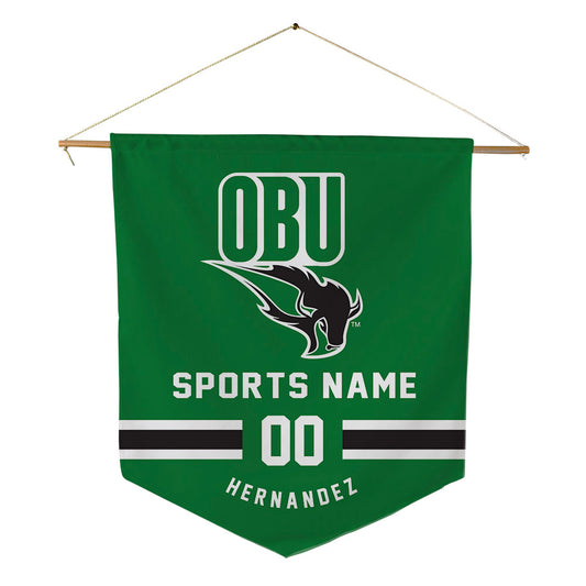 OKBU - NCAA Baseball : Lucas Hernandez - Pennant - 18" x 21"-0