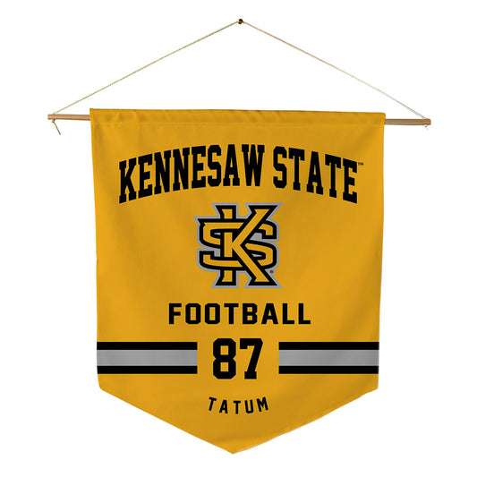 Kennesaw - NCAA Football : Chase Tatum - Pennant - 18" x 21"-0