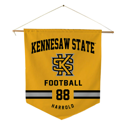Kennesaw - NCAA Football : Jamari Harrold - Pennant - 18" x 21"-0